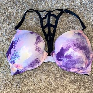 VS PINK Wear Everywhere Push-up. Racer back. Size 34C